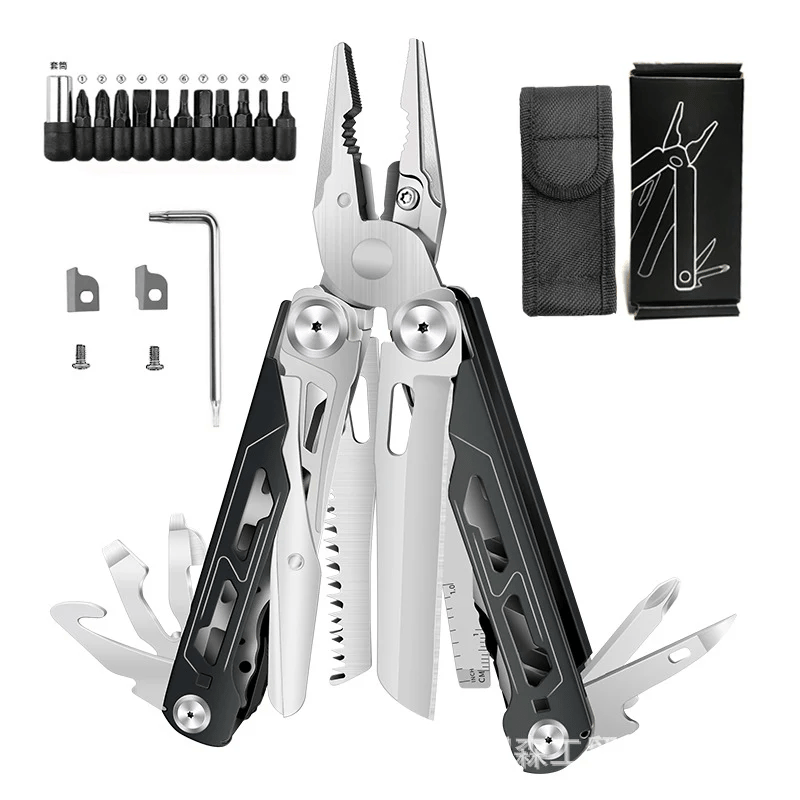 šļø16āinā1 MultiāTool Pliers with FullāSize Folding Scissors
