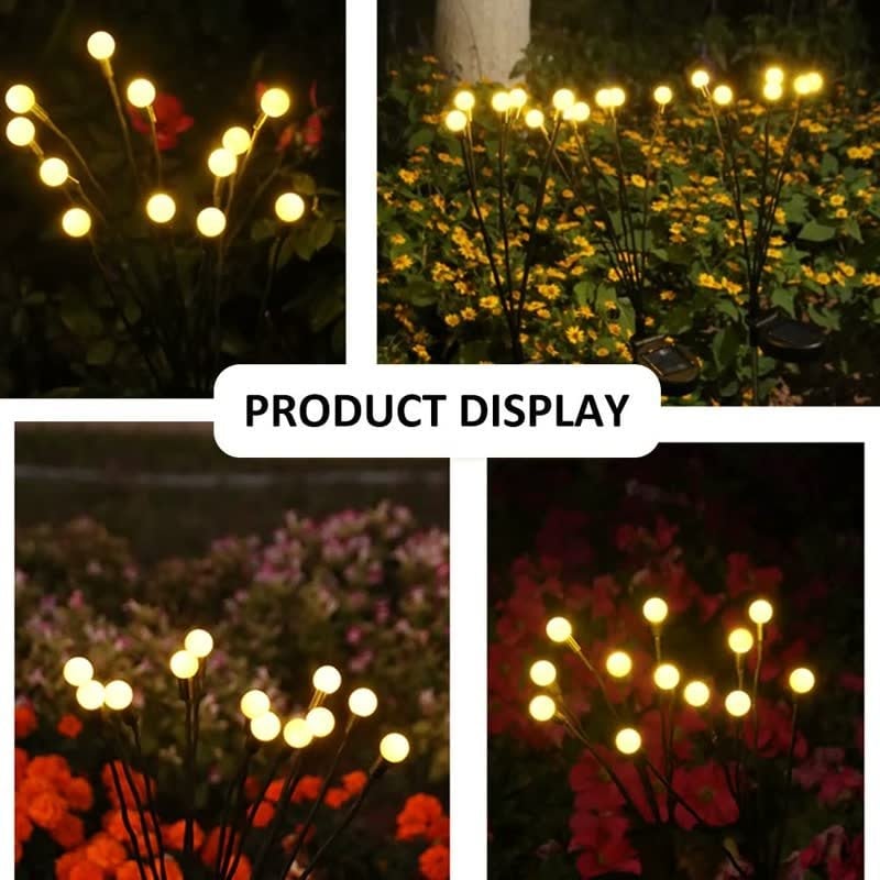 Father's Day Promotion🔥 IP65 Waterproof Solar Powered Firefly Garden Light(Buy 3 Free Shipping)