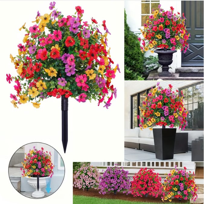 Last Day Promotion! 🔥Outdoor/Indoor UV Resistant & Waterproof Artificial Flower Decor ✅