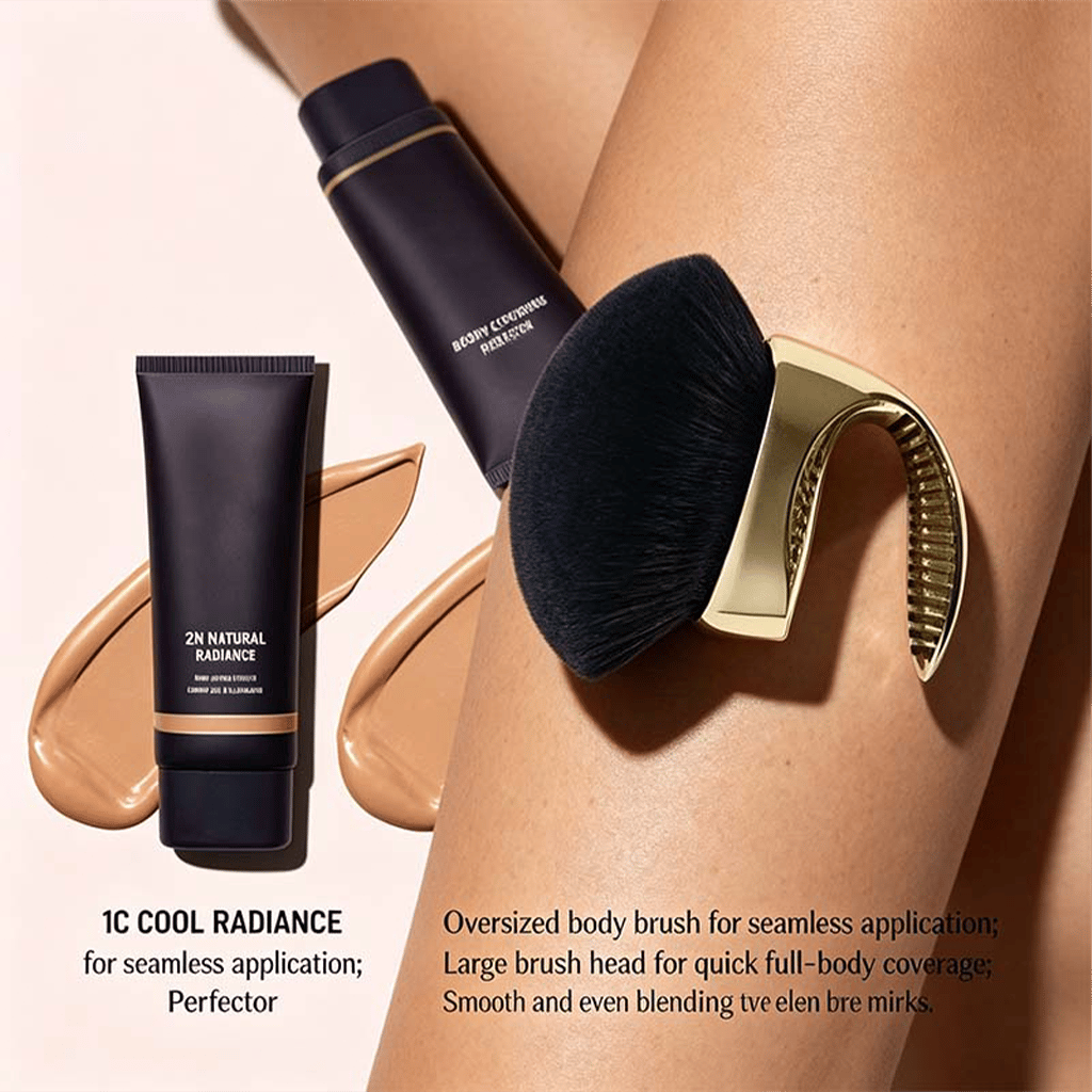 Body Coverage Perfector – Waterproof Body Makeup Concealer for Scars & Tattoos