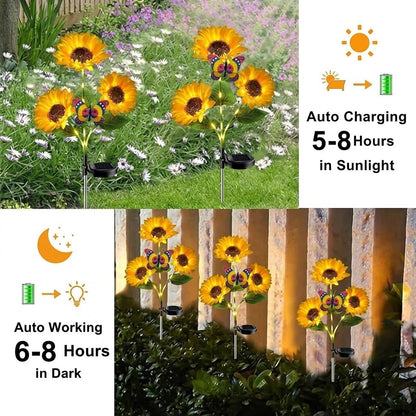 🌻Mother's Day Sale 49% OFF- 🌞Solar LED Sunflower Garden Lights