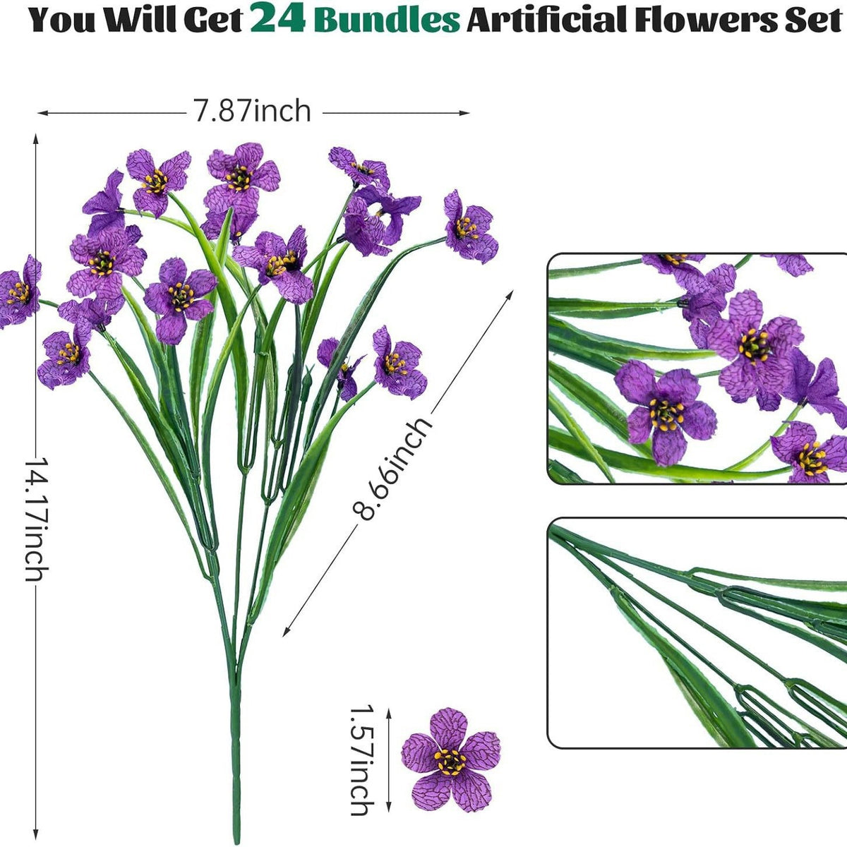 🔥Last Day 49% OFF- Outdoor Artificial Flowers💐