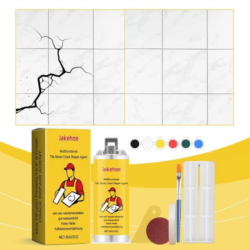 🔥LAST DAY 50% OFF - 🔧Quick-Drying Tile Repair Glue - Complete Tool Kit for DIY – Fix Cracks Permanently in Minutes!✨