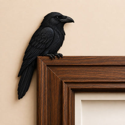 Wooden Chickadee Door Topper