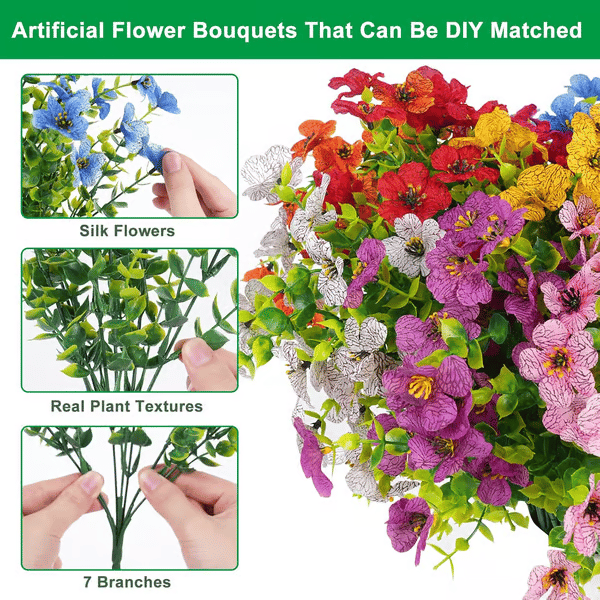 🌸UV Resistant Colorful Artificial Flower