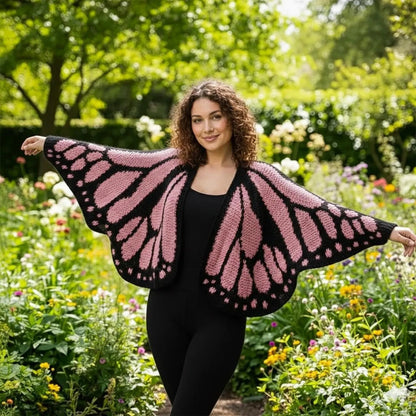 💕Hot sale 49% OFF🦋Handmade Monarch Butterfly Cardigan