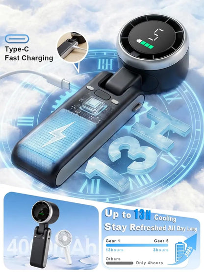 [yiye]🌪️ Portable Handheld Turbo Fan