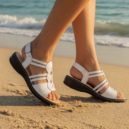 🎁Last Day 70% OFF -New Women's Casual Open-Toe Flat Sandals(BUY 2 FREE SHIPPING)