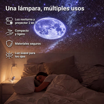 🔥LAST DAY 57% OFF - 🌌🌠HD Smart Dynamic 5D Holographic Night Light Projector