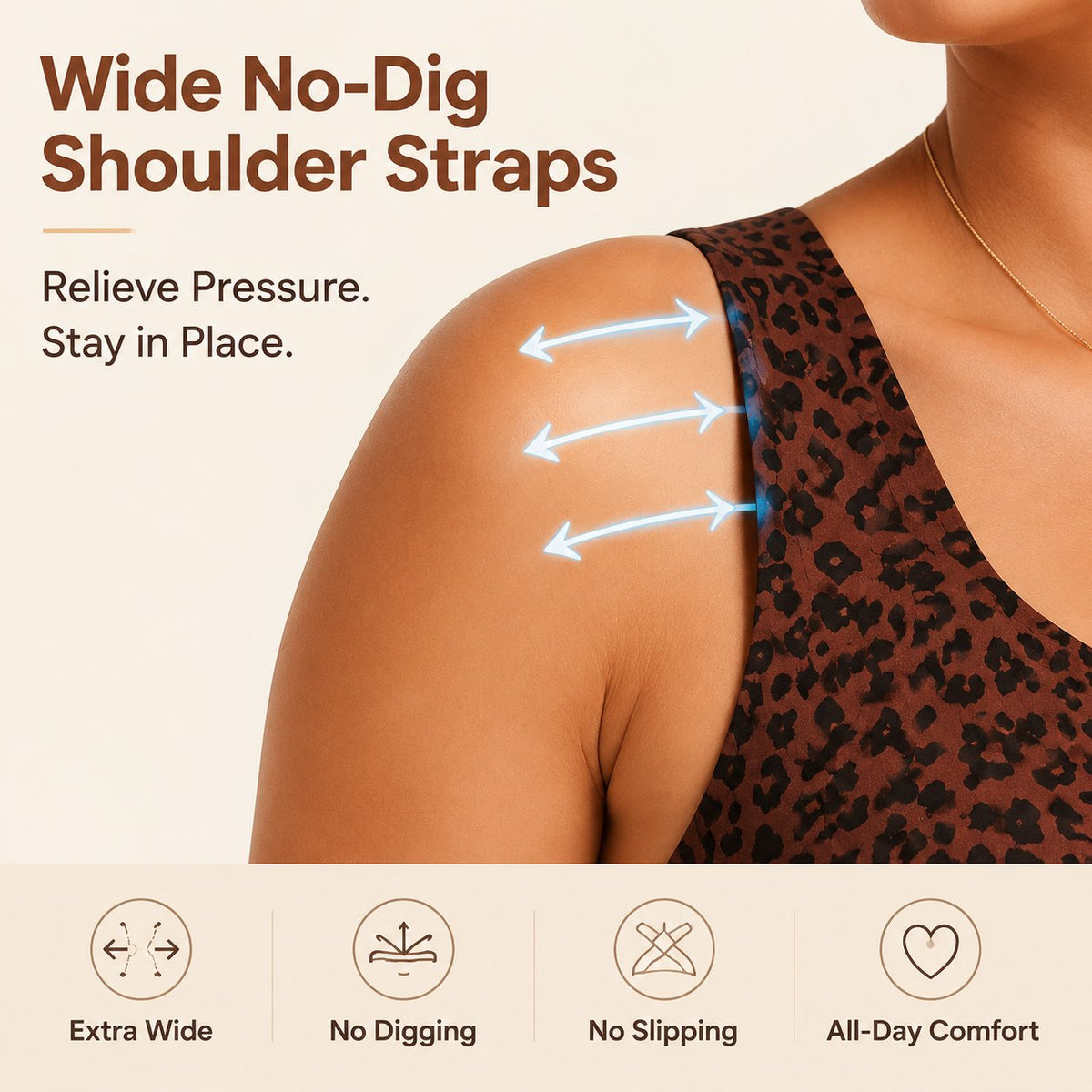 Last Day 49%OFF-🖤Front Closure Posture Corrector Wireless Support Bra