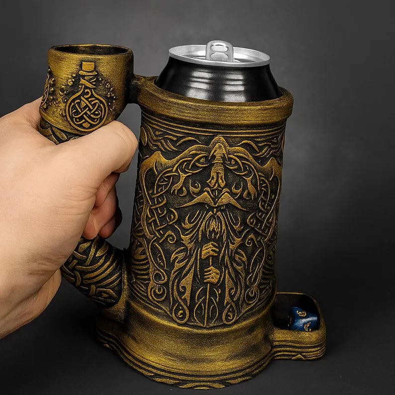 🎁Limited-time offer: 49% off🎁Wizard Dice Tower Mug Insulated Sleeve🔮