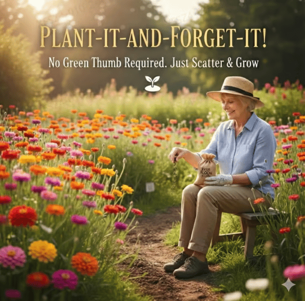 🔥HOT SALE 49% OFF-Zinnia Seeds - Pure Seeds - No Filler - USA Heirloom Flower Seeds