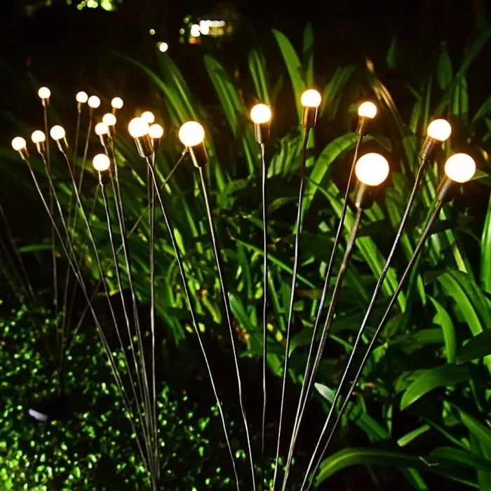 Father's Day Promotion🔥 IP65 Waterproof Solar Powered Firefly Garden Light(Buy 3 Free Shipping)