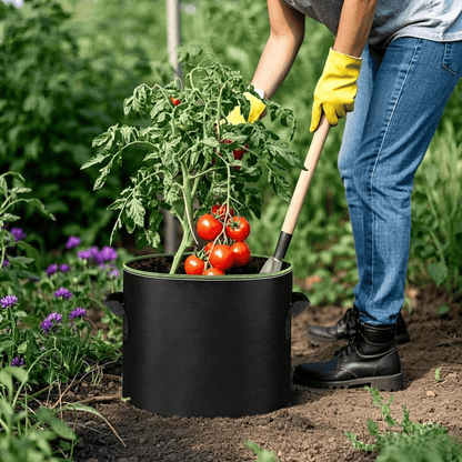 🌱 7 Gallon Grow Bags – Heavy Duty Aeration Fabric Pots with Handles for Vegetables, Flowers & Fruits 🪴