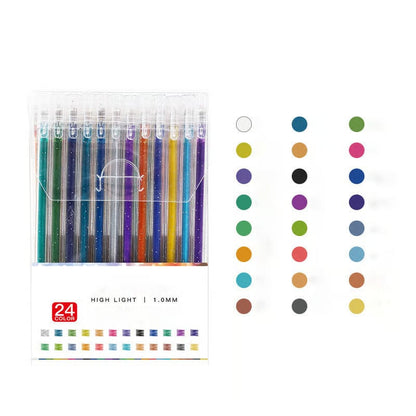🎨Last Day Promotion 49% OFF🔥🎁 Glitter Gel Pen Set