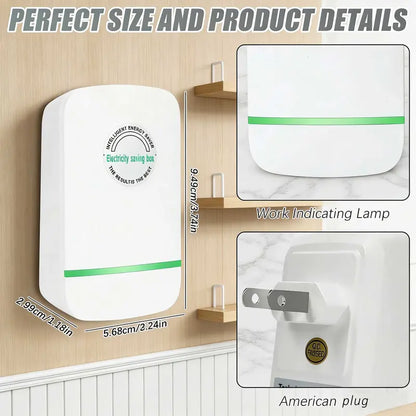 Plug-In Power Distribution Box Adapter for Home Office Travel