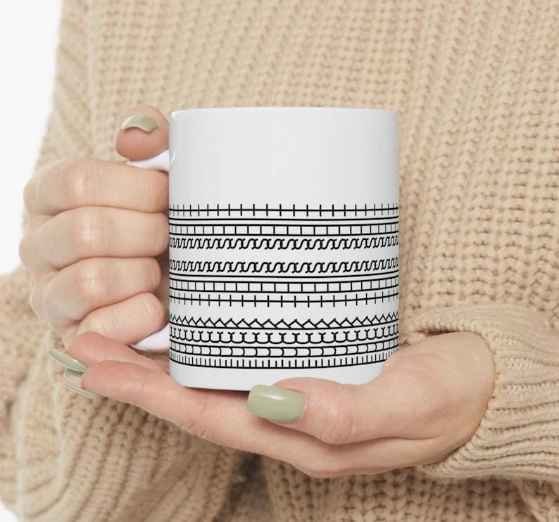 F*ck This Sh*t Mug, Hidden Message Funny Ceramic Coffee Mugs