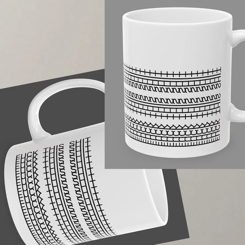 F*ck This Sh*t Mug, Hidden Message Funny Ceramic Coffee Mugs