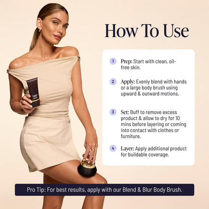 Body Coverage Perfector – Waterproof Body Makeup Concealer for Scars & Tattoos