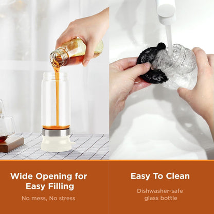 No-Drip Honey Dispenser for Clean, Effortless Everyday Pouring🍯