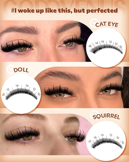🔥HOT SALE 49% OFF 🔥Salon-Level Lash Cluster With Spikes