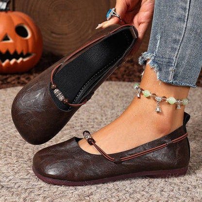 🔥Mega Sale - Buy Now & Save 50% OFF🔥Bohemian Beaded Mary Jane Flats – Vintage Soft Sole Comfort Shoes for Women