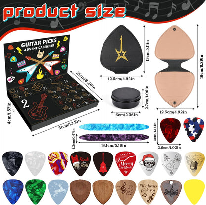 🔥49% OFF-🎸Guitar Picks Advent Calendar 2025🎁