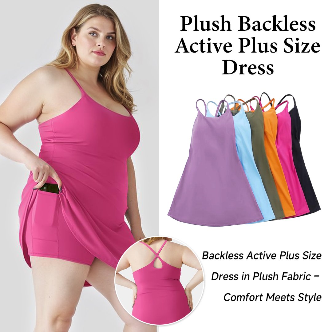 The Ultimate Backless Active Dress — Made for Movement & Easy Bathroom Breaks