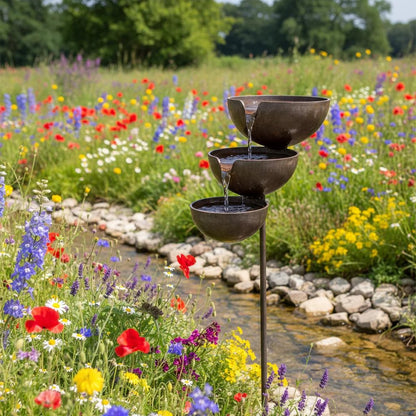 🔥Hot Sale 50% OFF🔥Bring Life Back To Your Garden – Rain Catcher Bird Bath 🌿🐦