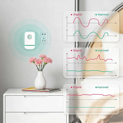 Plug-In Power Distribution Box Adapter for Home Office Travel