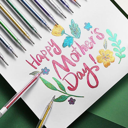 🎨Last Day Promotion 49% OFF🔥🎁 Glitter Gel Pen Set