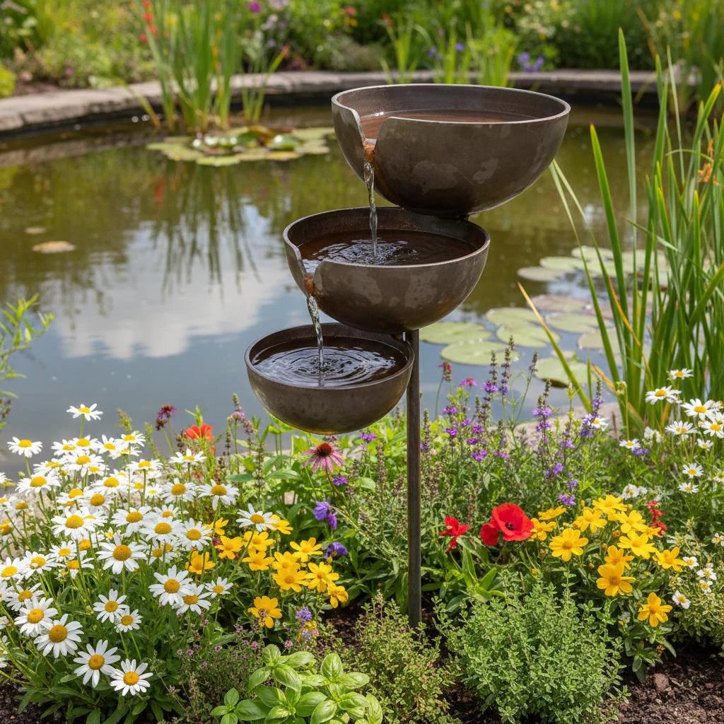 🔥Hot Sale 50% OFF🔥Bring Life Back To Your Garden – Rain Catcher Bird Bath 🌿🐦