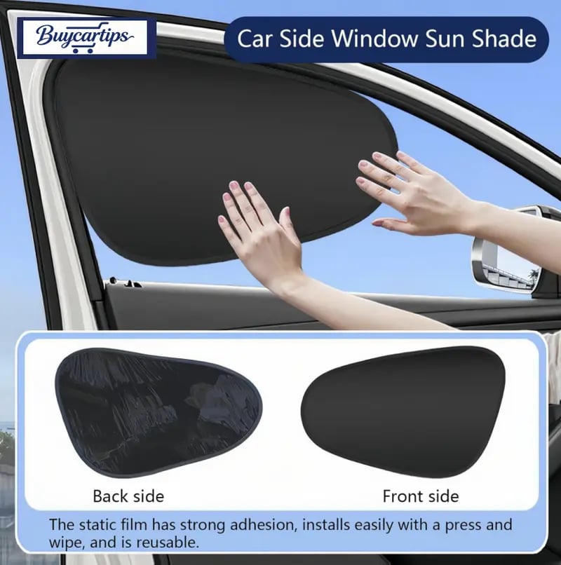 🌞Static cling Side Window Sun Shade