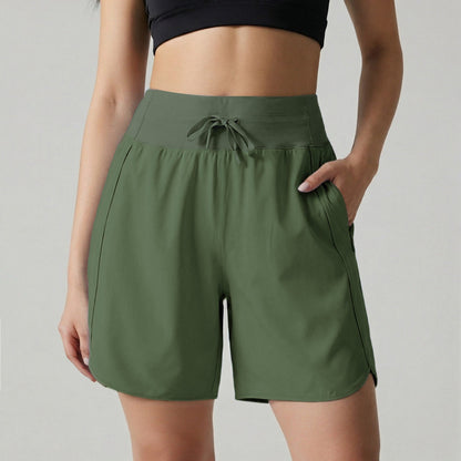 ⏰Hot Sale Women's Active 7 Inseam Athletic Long Running High Wasistband Shorts