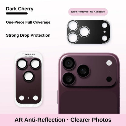 Metal Camera Lens Protector for iPhone 17/18 Series – Camera Module Cover