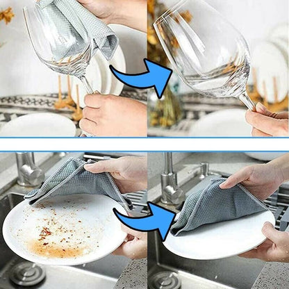 Microfiber Cleaning Cloth (Reusable)