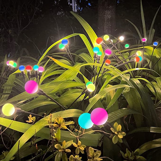 Father's Day Promotion🔥 IP65 Waterproof Solar Powered Firefly Garden Light(Buy 3 Free Shipping)