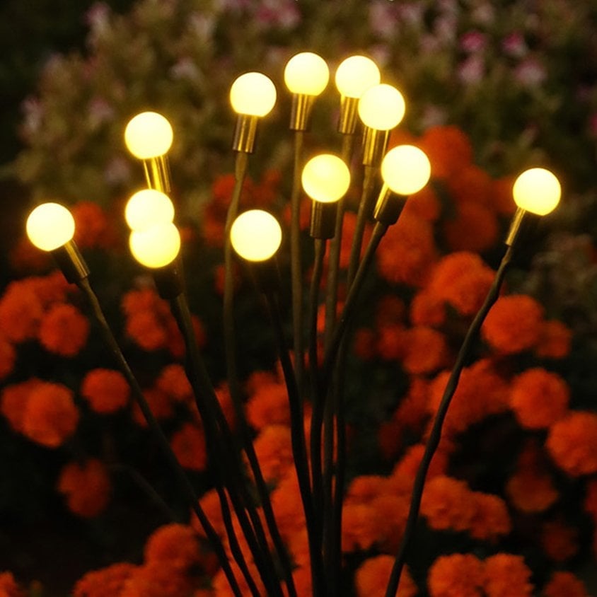 Father's Day Promotion🔥 IP65 Waterproof Solar Powered Firefly Garden Light(Buy 3 Free Shipping)