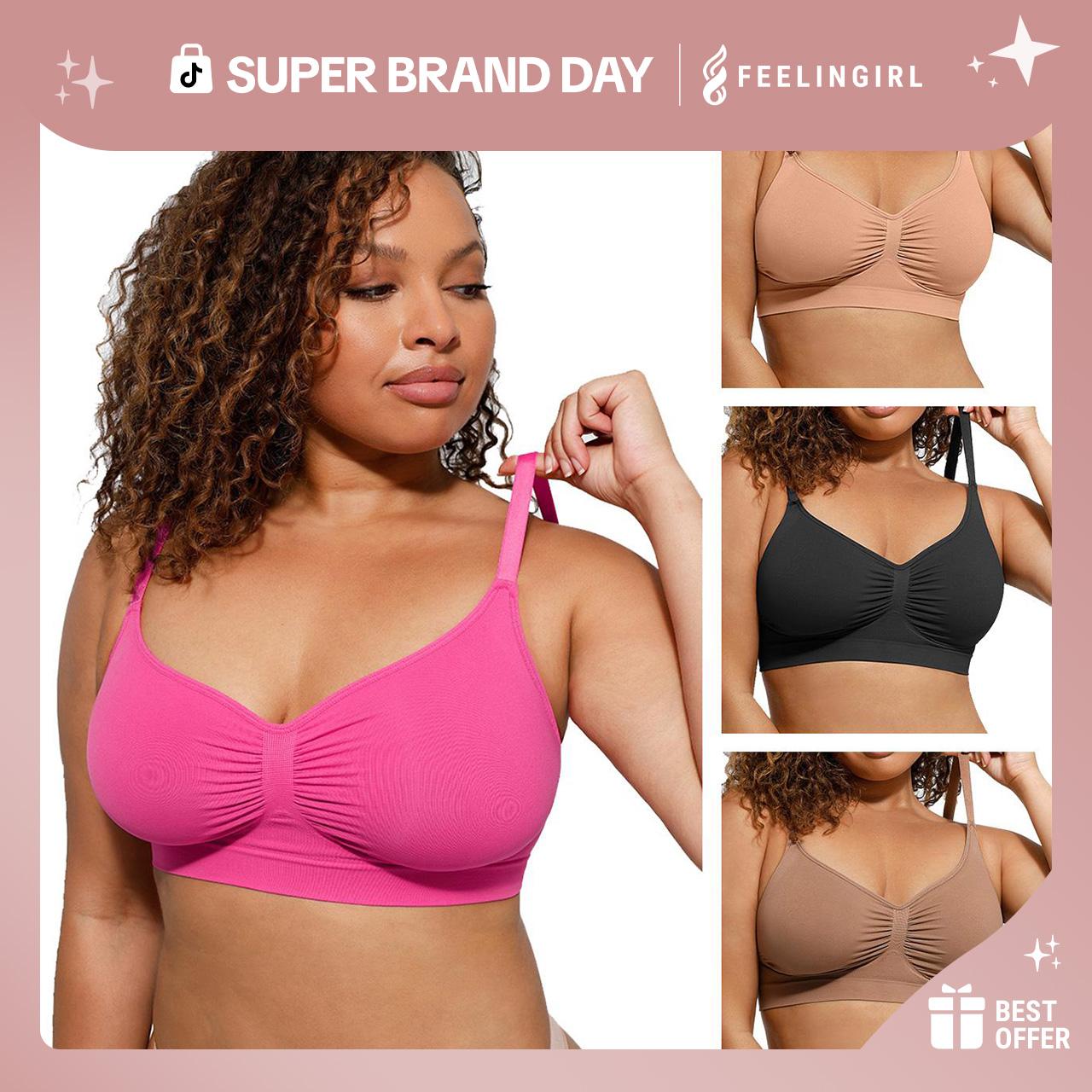 Everyday Wireless Bra Unlined Soft Bra