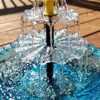 ✨2026 Spring special offer 70% off-🐦Solar Cascade Hanging Bird Bath Fountain
