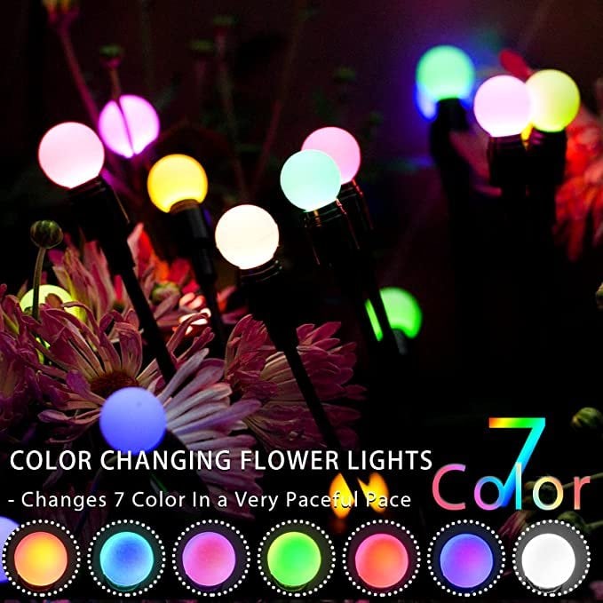 🔥49% OFF- Solar Powered Firefly Garden Lights
