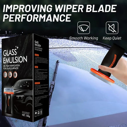 ⚡50K+ SOLD!🔥🚗 2026 New Upgrade Glass Deep-Clean Tool – Instantly Removes Stubborn Oil Film & Road Grime