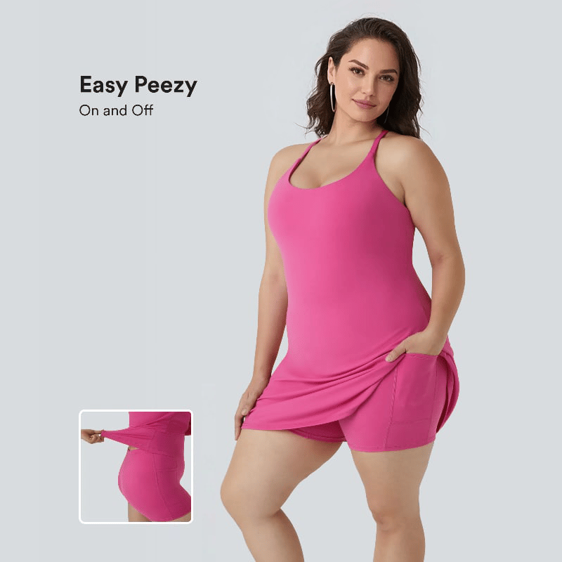 The Ultimate Backless Active Dress — Made for Movement & Easy Bathroom Breaks