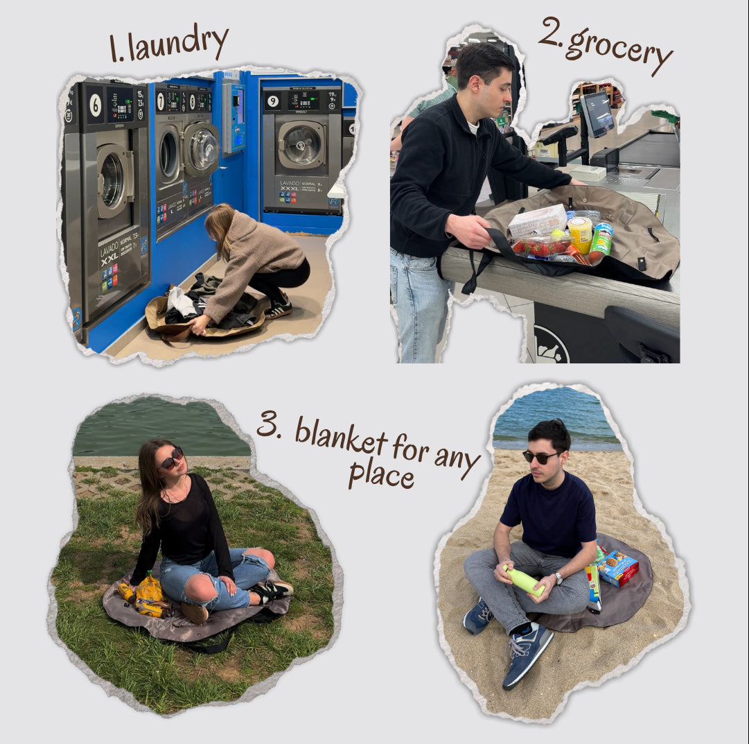 From Blanket to Bag in Seconds Pack Everything in One Pull