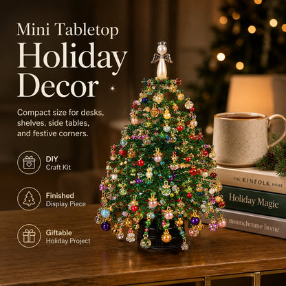 🔥LAST DAY 50% OFF - 🎄✨ DIY Beaded Christmas Tree Kit – 🎅Create Your Own Sparkling Holiday Decoration