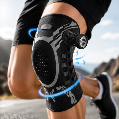 🔥HOT SALE🔥🏃 Dial‐Adjustable Knee Support Brace