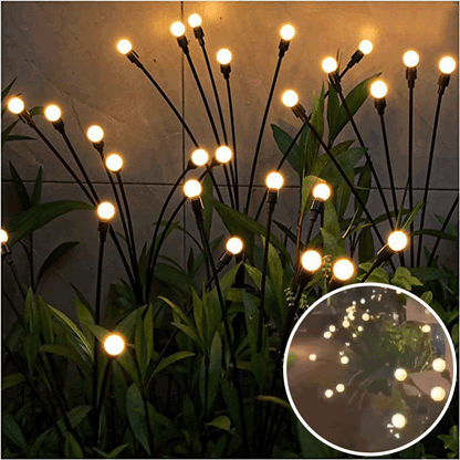 Father's Day Promotion🔥 IP65 Waterproof Solar Powered Firefly Garden Light(Buy 3 Free Shipping)