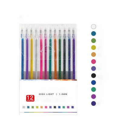 🎨Last Day Promotion 49% OFF🔥🎁 Glitter Gel Pen Set