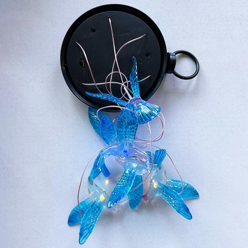 🦋 Enhance Your Garden - 49% OFF - ✨Creative Bird Design Solar Wind Chimes