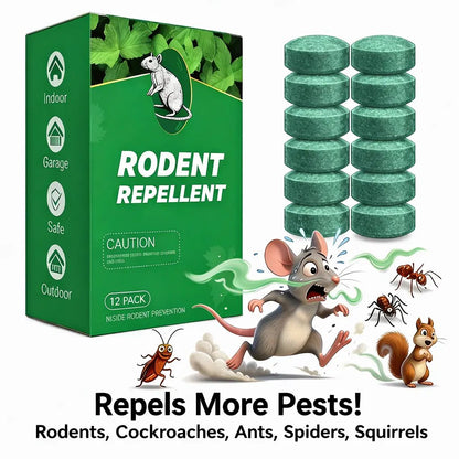🌿Natural Peppermint Rodent Repellent Balls (12 Pack) – Keep Rats, Mice & Pests Away Safely